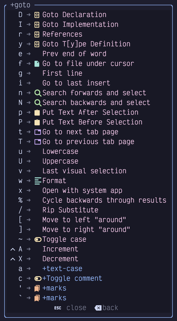 goto mode dark